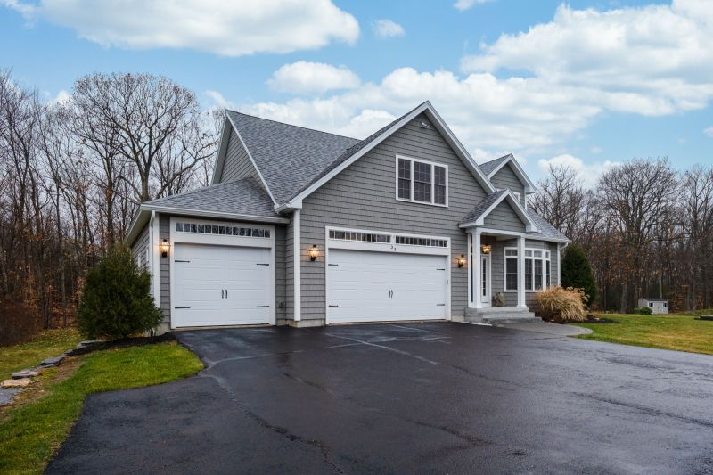 Residential Asphalt Entrance